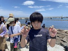 磯ガニ釣り体験